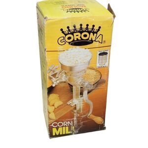 Corona Manual Hand Mill Grinder for Grains Corn Beans Low and High Hopper